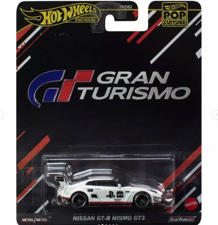 Hot Wheels Nissan GT-R Nismo GT3 Gran Turismo HXD63 1/64