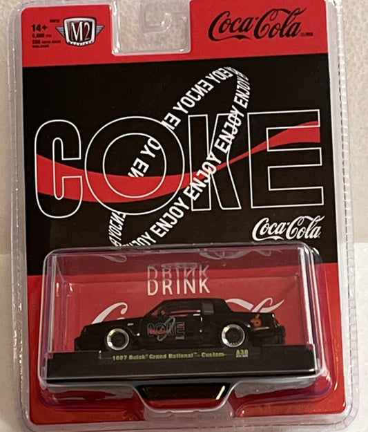 M2 Machines 1:64 Coca-Cola 1987 Buick  Grand National Custom A38 24-04