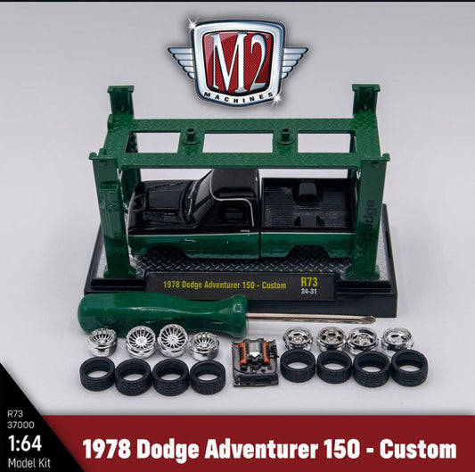 M2 Machines 1978 Dodge Adventurer 150 Truck release 73 scale 1/64