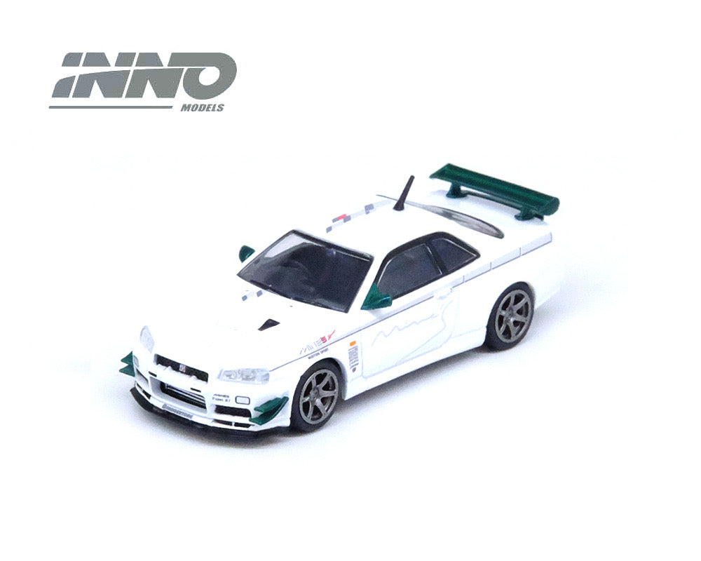 INNO64 1:64 NISSAN SKYLINE GT- R (R34) V-SPEC Tuned by MINE'S