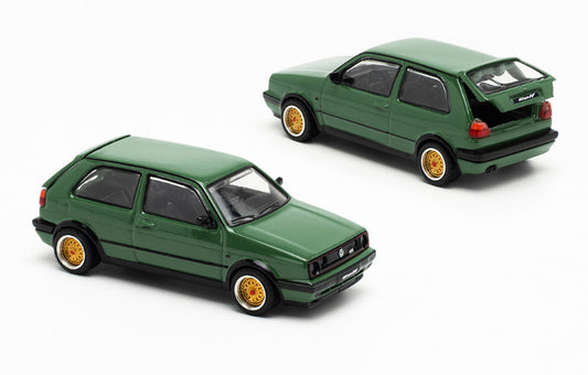 Pop race 1/64 GOLF GTI MKII - OAK GREEN - 2024