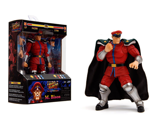 Jada Action Figure 6″ M. Bison – Ultra Street Fighter II: The Final Challengers