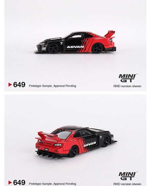 Mini GT 1:64 Nissan LB-Super Silhouette S15 SILVIA ADVAN –