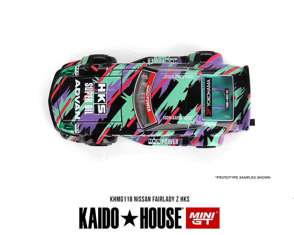 Kaido House x Mini GT 1:64 Nissan Fairlady Z HKS