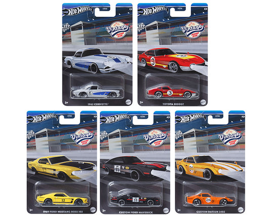 Preorder) Hot Wheels 1:64 Vintage Grand Prix B Assortment 2024 – EMC Exclusives