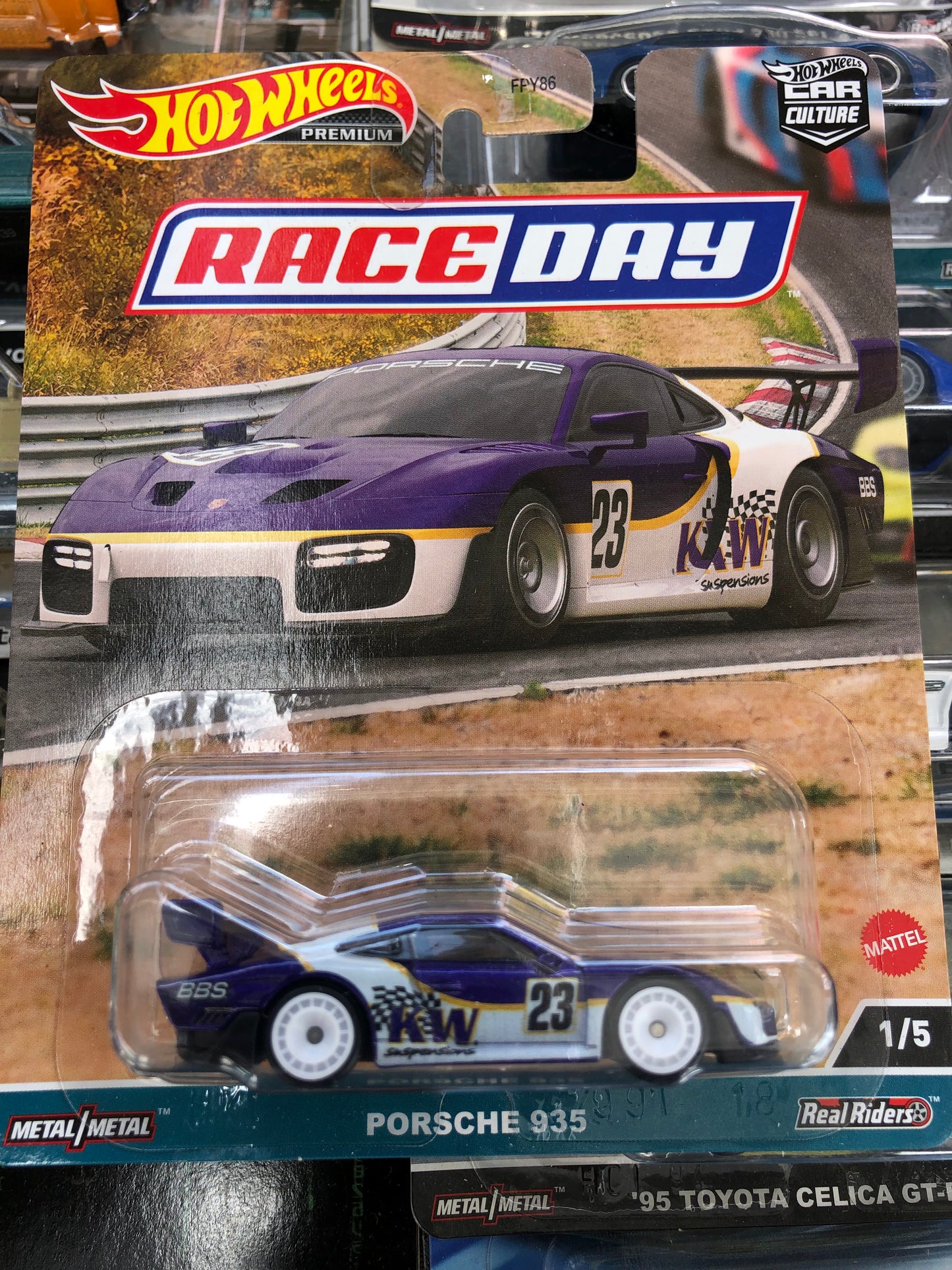 2023 Hot Wheels CAR CULTURE RACE DAY 1/5 PORSCHE 935 ~ K & N