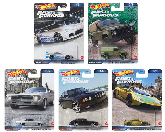 Hot Wheels 1:64 Fast & Furious Premium 2023 D Assortment