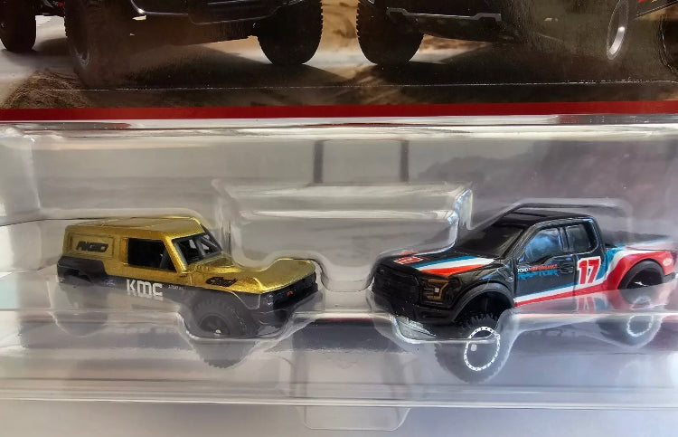 2024 Hot Wheels Premium 2 Pack FORD BRONCO R ’17 FORD F-150 RAPTOR