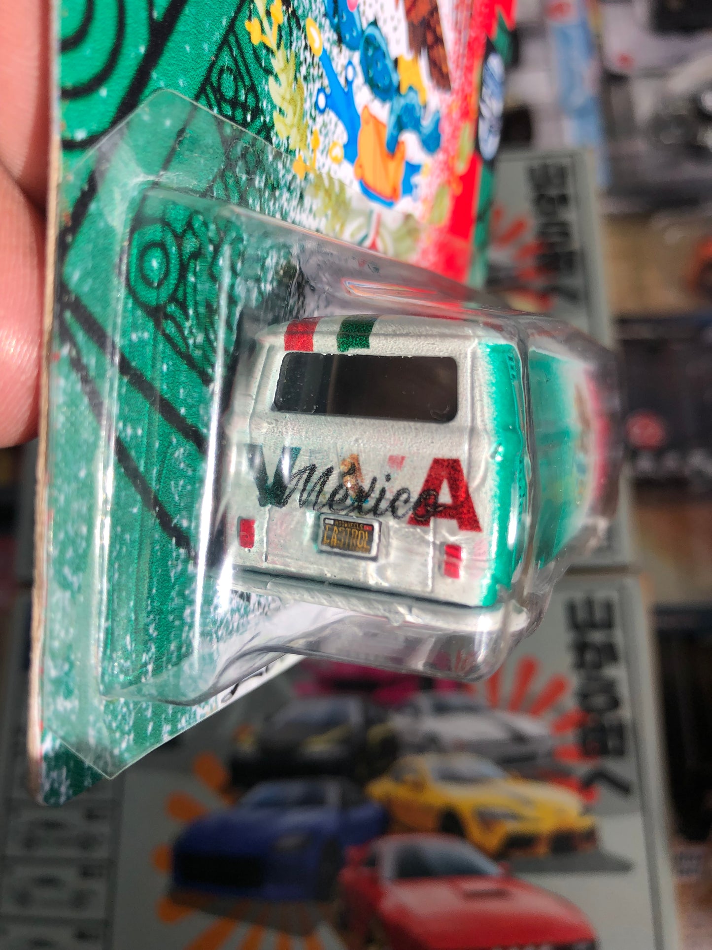 La combi Volkswagen T1 panel bus custom Hotwheels base