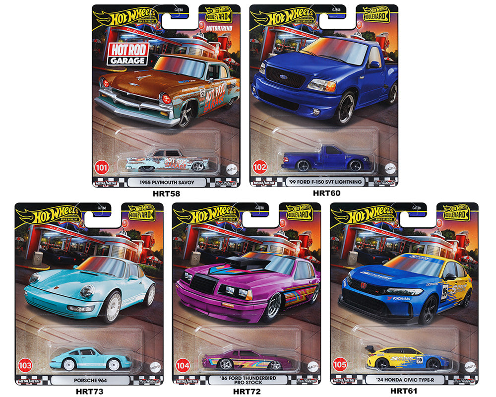 Hot Wheels 1:64 Boulevard 2024 W Assortment – Boulevard