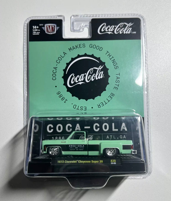 M2 machines Coca-Cola 1973 Chevrolet Cheyenne super 30 non-chase New IN HAND!