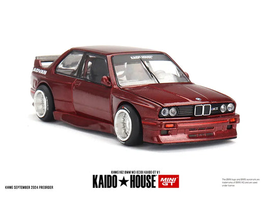 Kaido House x Mini GT 1:64 BMW M3 (E30) Kaido GT V1 – M Red