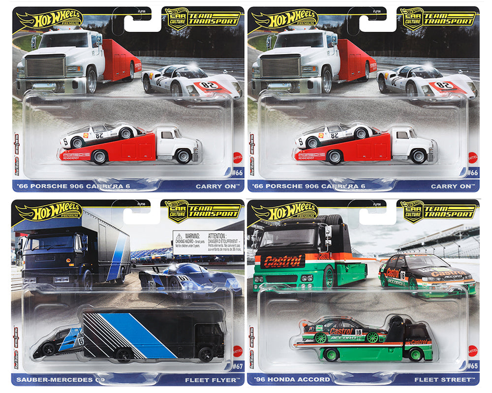 Preorder) Hot Wheels 1:64 Team Transport 2024 B Case Assortment