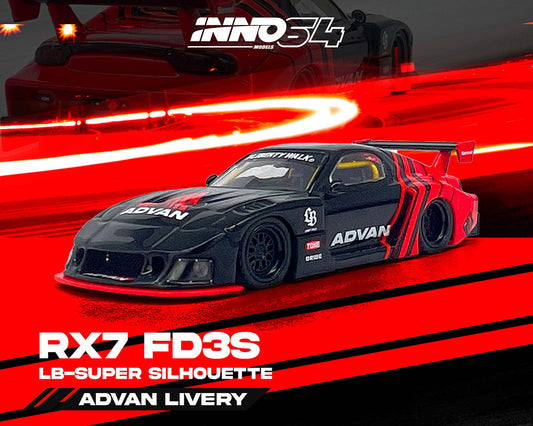 INNO64 1:64 LBWK MAZDA RX7 (FD3S) LB-SUPER SILHOUETTE