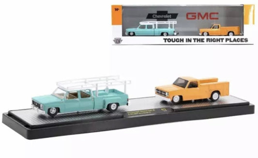 M2 AUTO HAULERS 1973 Chevrolet Cheyenne Super 30 & 1975 GMC Sierra Grande 15