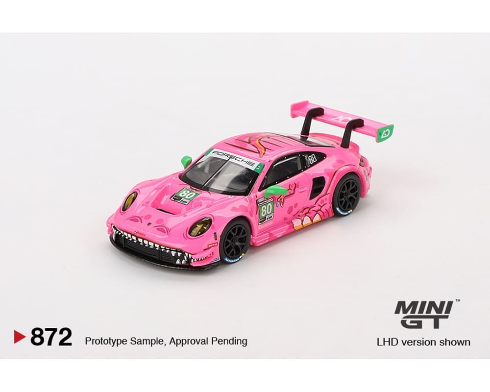 Mini GT 1:64 Porsche 911 GT3 R #80 AO Racing 2023 IMSA VIRginia Roxy