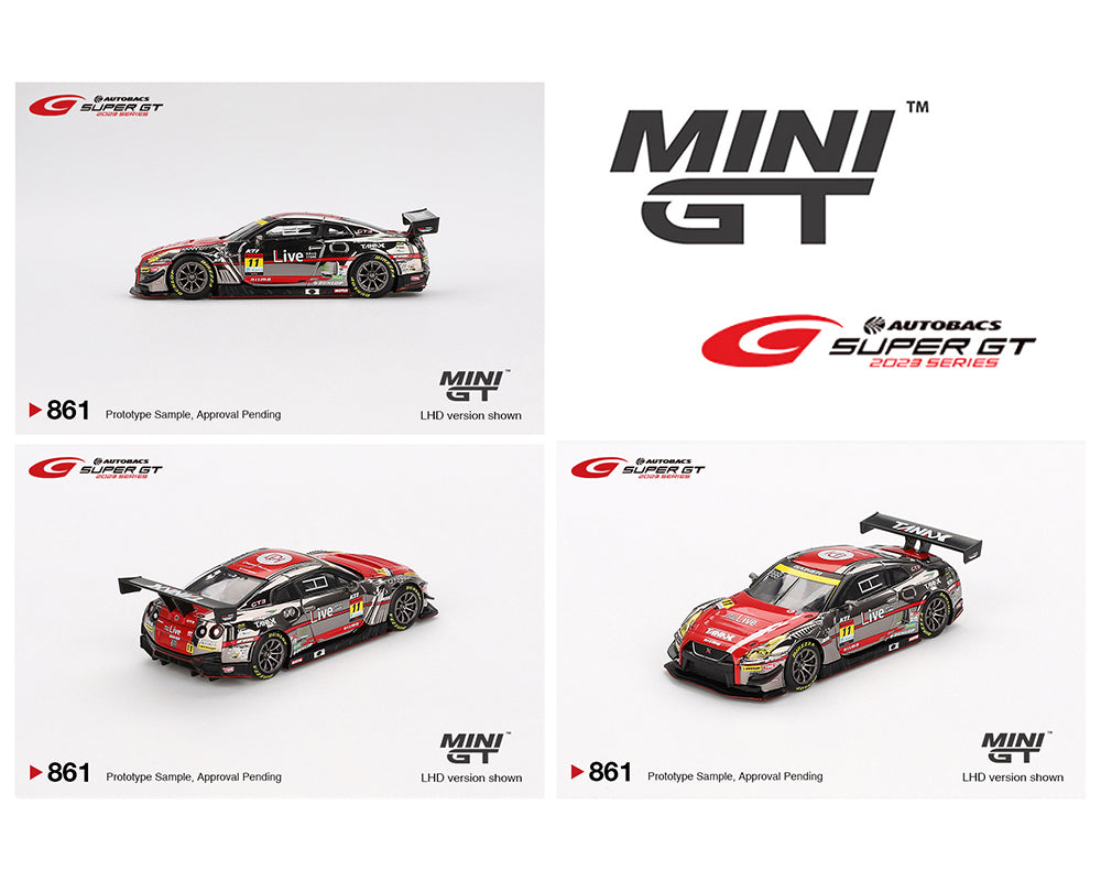 Mini GT 1:64 Japan Exclusive Nissan GT-R NISMO GT3 #11 “GAINER TANAX GT-R” GAINER 2023 SUPER GT SERIES