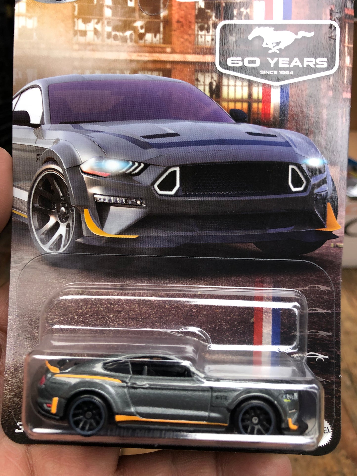 2024 Hot Wheels FordMustang 60 Years Silver Series Rtr Spec5 Boss 302 Mach 1 Set