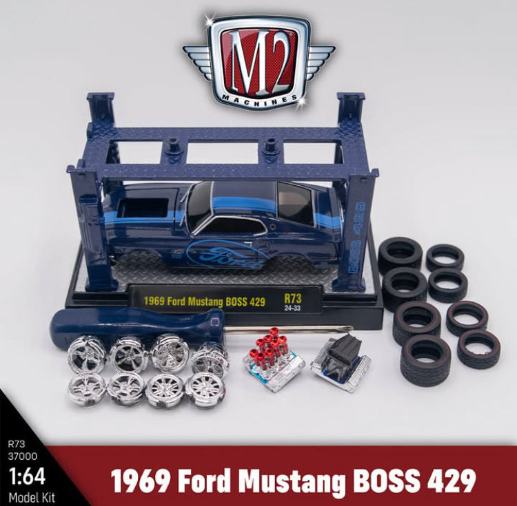 M2 Machines 1969 Mustang Boss 429 release 73 scale 1/64