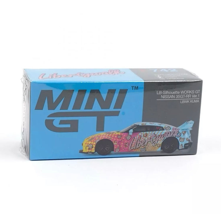 Mini GT 1:64 LB-Silhouette Works GT Nissan 35GT-RR Ver.1 LBWK KUMA