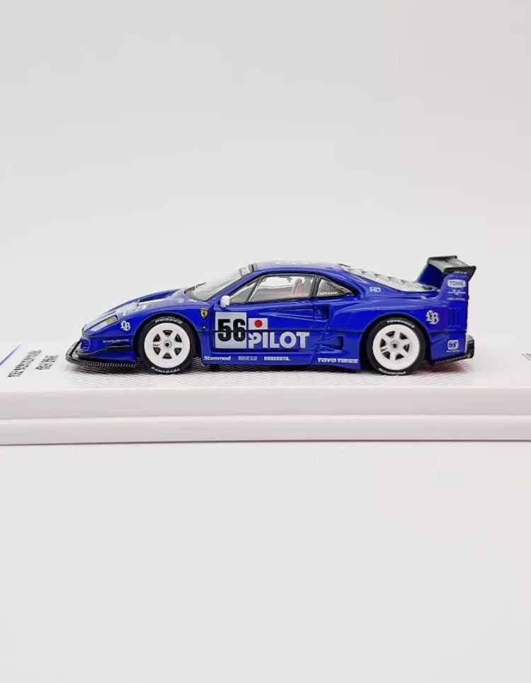 INNO64 1:64 LBWK F40 Tokyo Auto Salon 2024 (Blue)