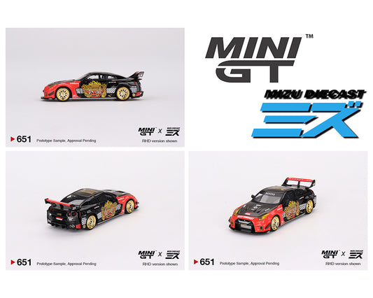 Mini GT 1:64 LB-Silhouette WORKS GT NISSAN 35GT-RR Ver.1 “BARONG”  MINI GT x MIZU Diecast