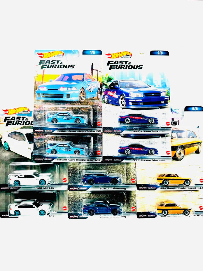 HOT WHEELS 2023 FAST & FURIOUS FACTORY SEALED CASE C (10 Cars)